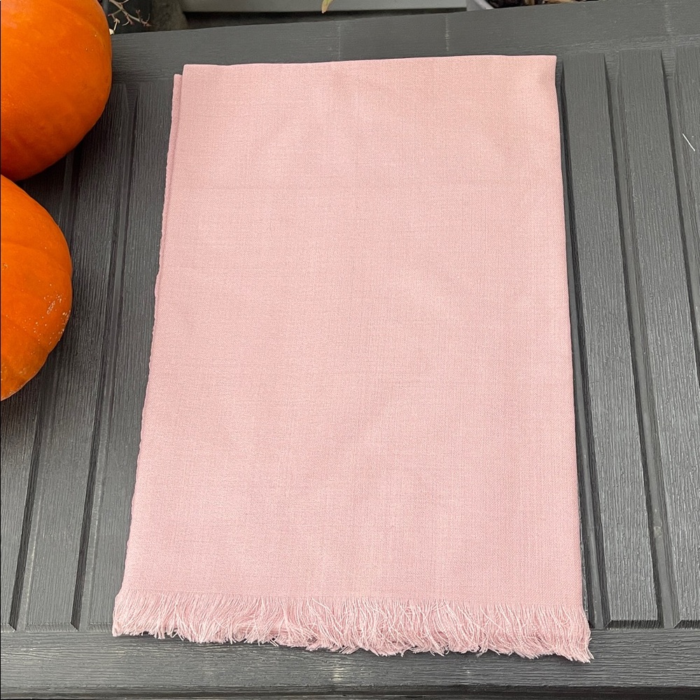 New - Rose Pink - Merino Wool - Pashmina Scarf